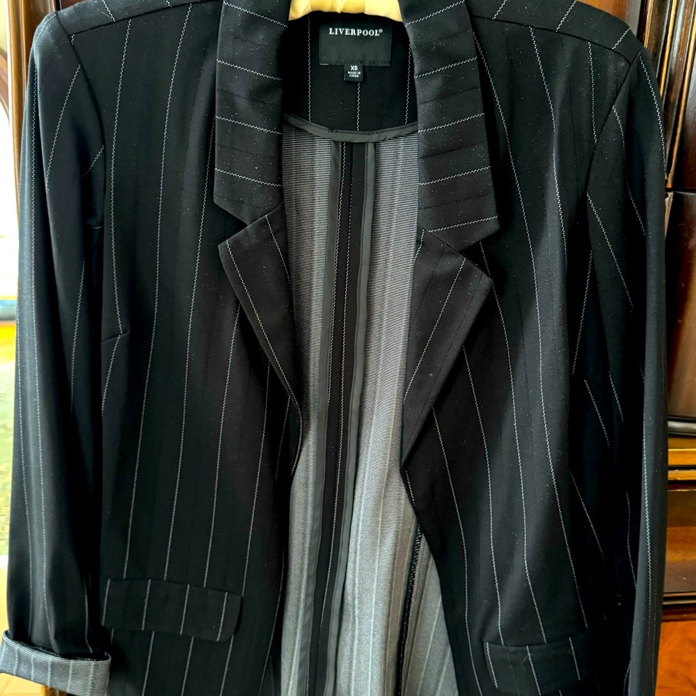3/4 length blazer